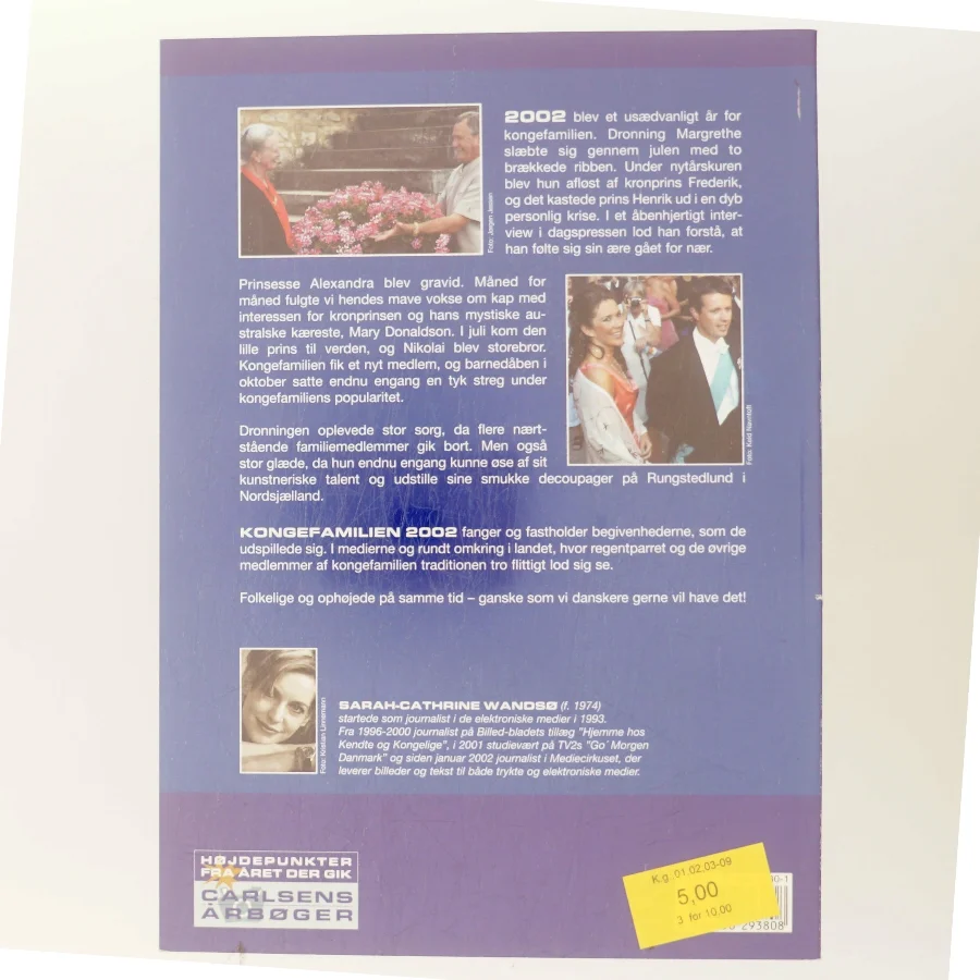 Kongefamilien 2002 af Sarah-Cathrine Wandhoff (Bog)