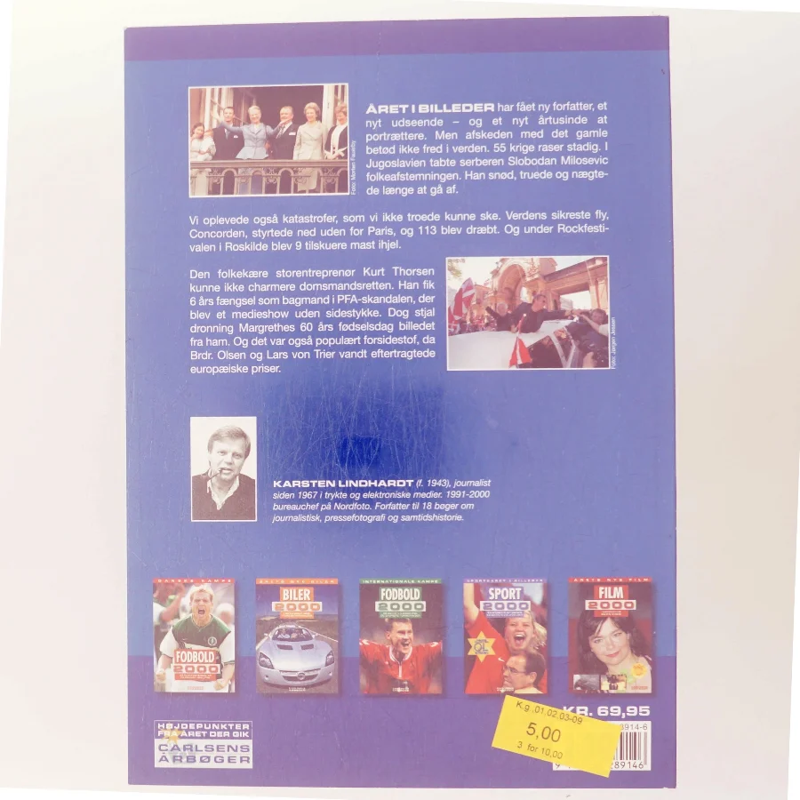 Billeder 2000 af Karsten Lindhardt (Bog)