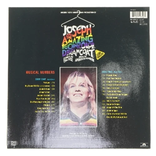 Joseph and the Amazing Technicolor Dreamcoat LP fra Polydor