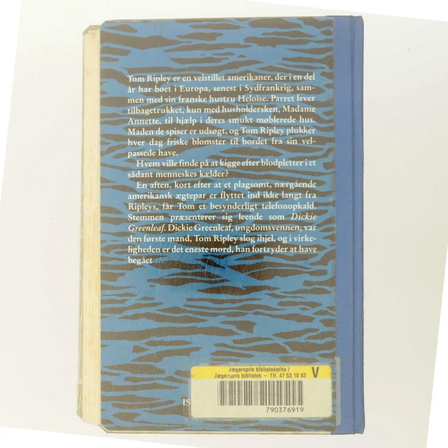 Tom Ripley under vand af Patricia Highsmith (Bog)
