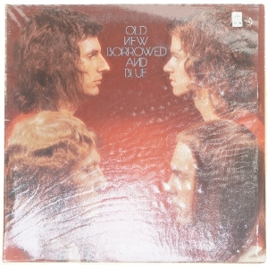 Slade Old New Borrowed and Blue LP album fra Polydor