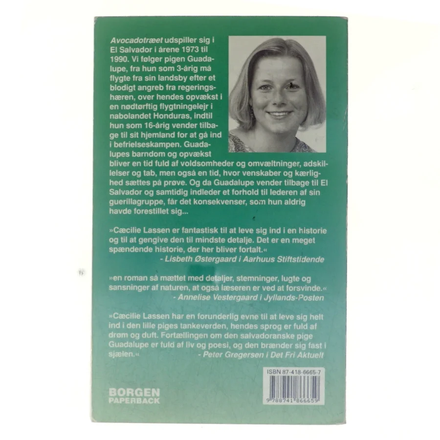 Avocadotræet : roman af Cæcilie Lassen (f. 1971) (Bog)