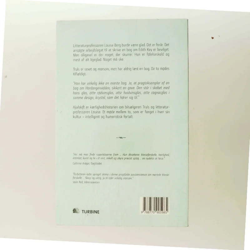 Hjulskift : roman af Vigdis Hjorth (Bog)