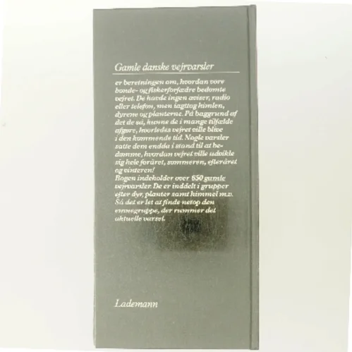 Gamle danske vejrvarsler af Ib Askholm (Bog)