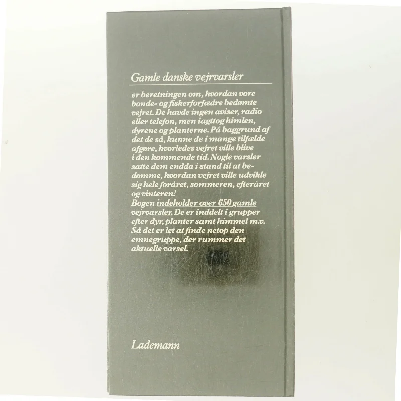 Gamle danske vejrvarsler af Ib Askholm (Bog)
