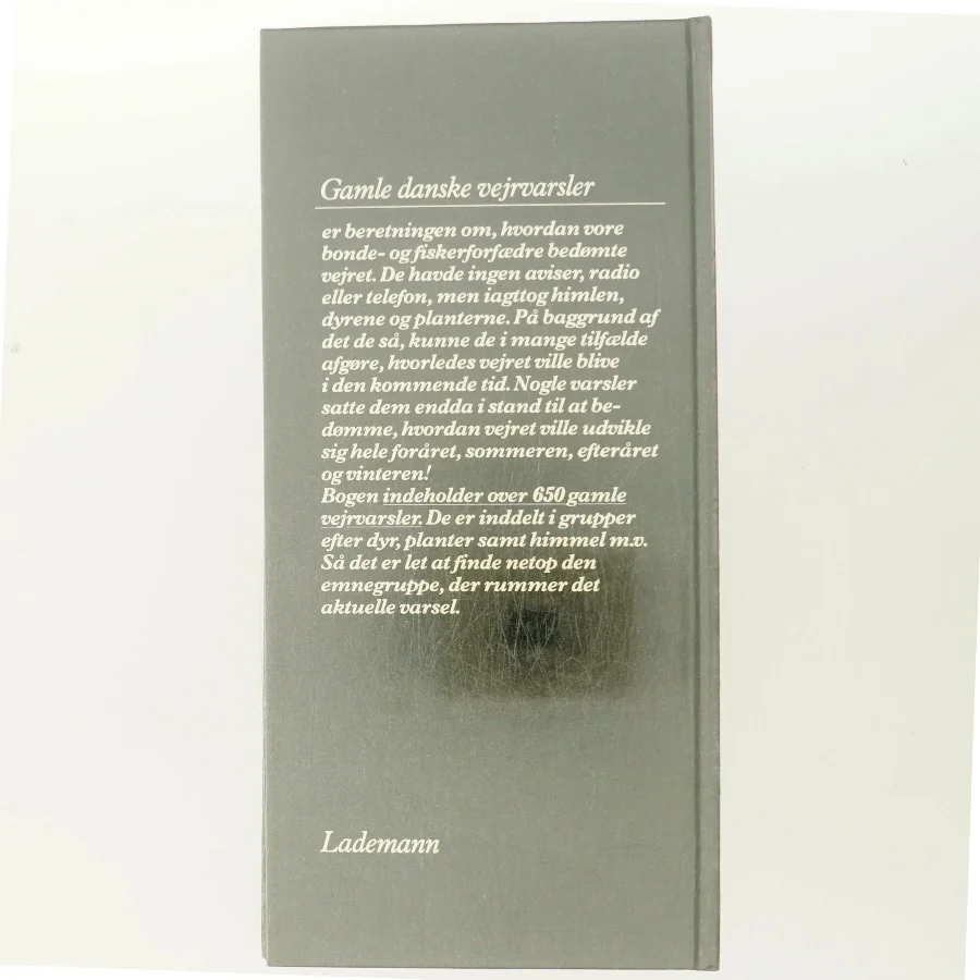 Gamle danske vejrvarsler af Ib Askholm (Bog)