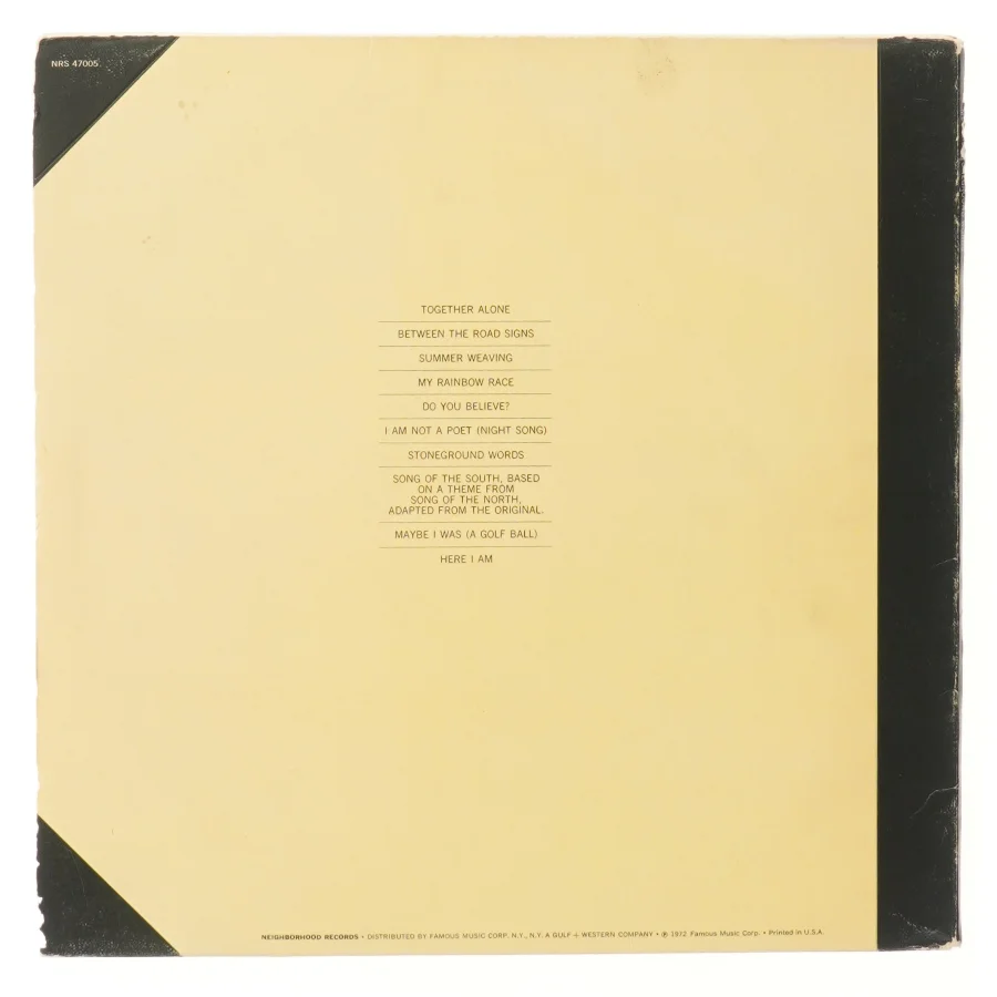 Melanie Stoneground Words LP fra Melanie