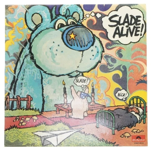 Slade Alive! LP fra Polydor