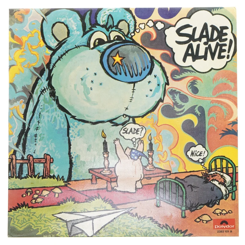 Slade Alive! LP fra Polydor