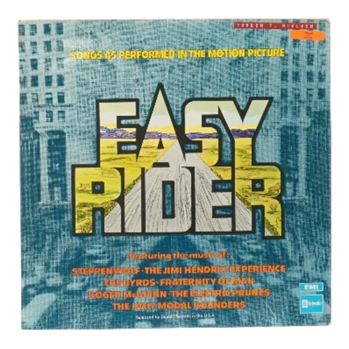 Easy Rider Steppenwolf Hendrix LP fra EMI