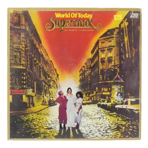 Supermax LP - World Of Today fra Atlantic Records