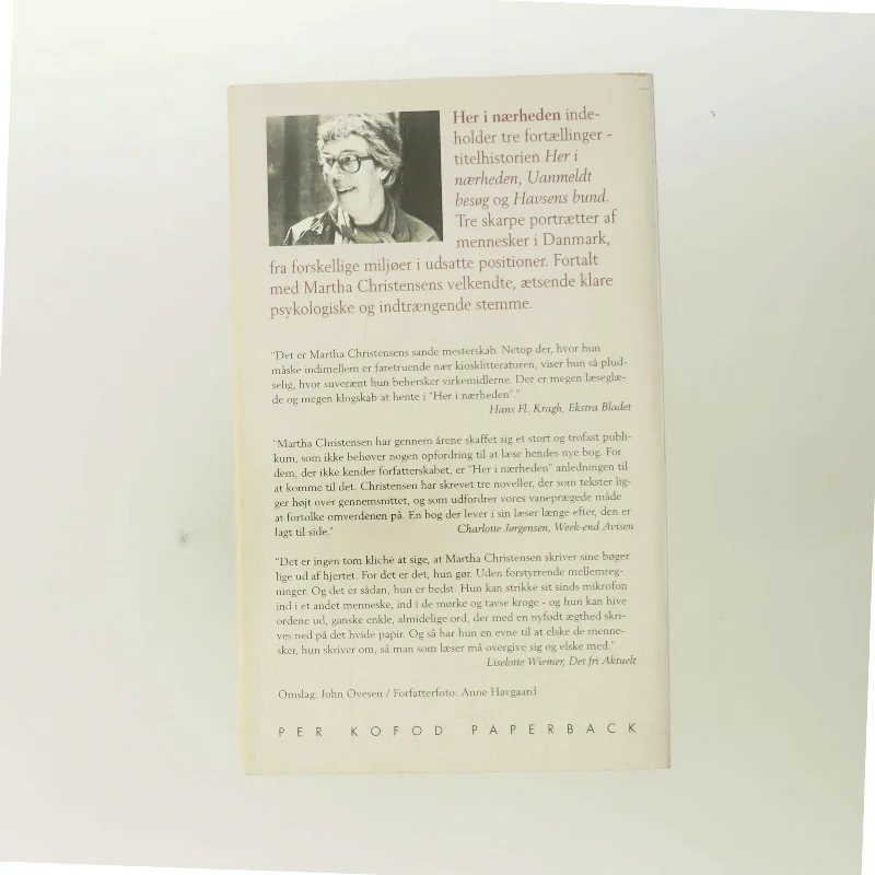 Her i nærheden af Martha Christensen (Bog)