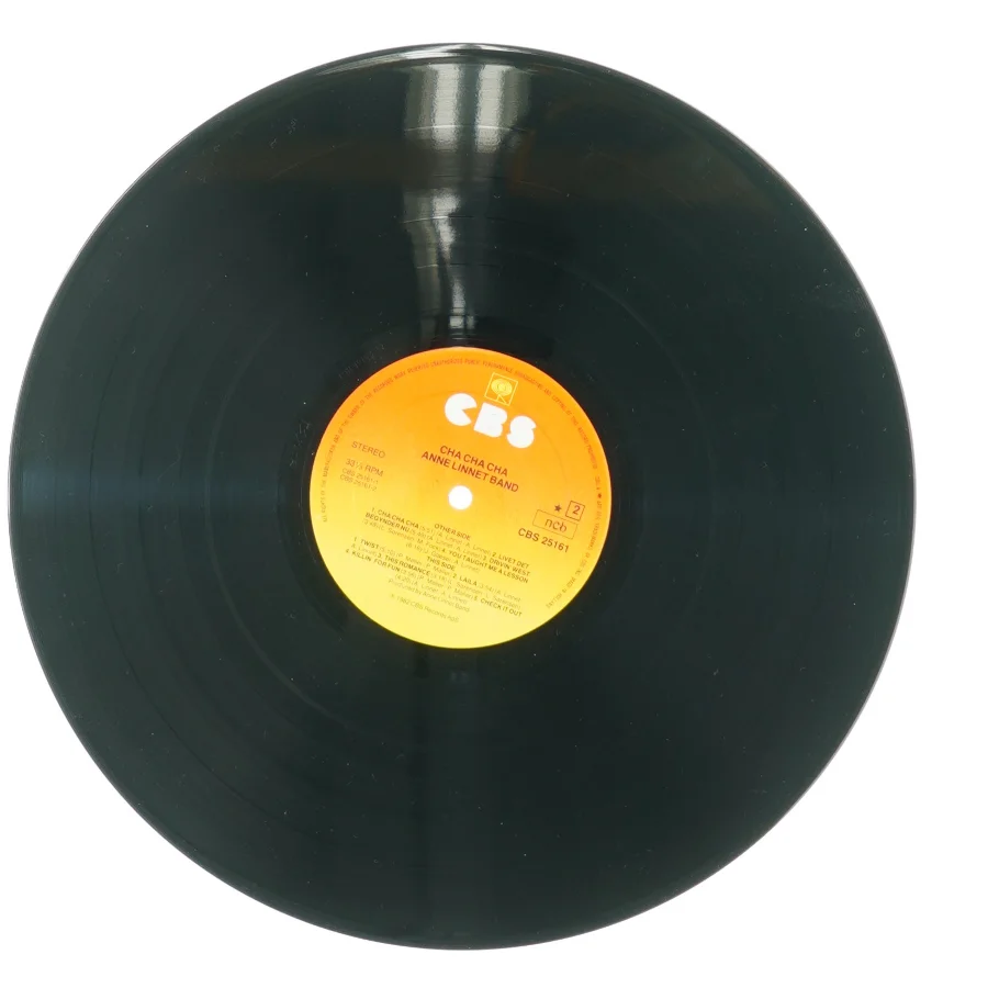 Anne Linnet band, cha cha cha fra Cbs (str. 30 cm)