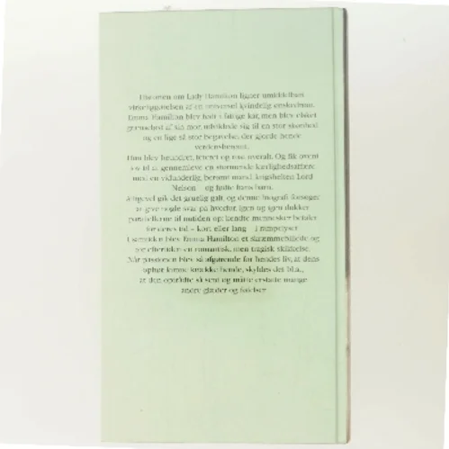 Lady Hamilton og hendes tid af Maria Helleberg (Bog)