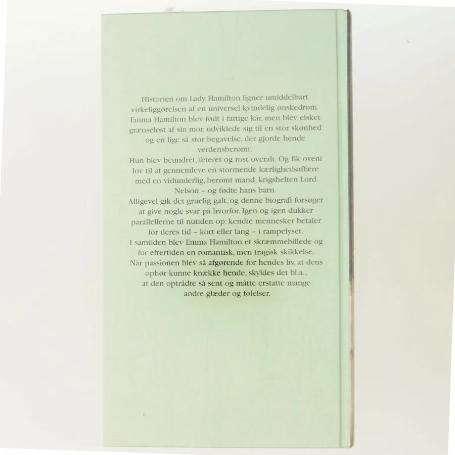 Lady Hamilton og hendes tid af Maria Helleberg (Bog)