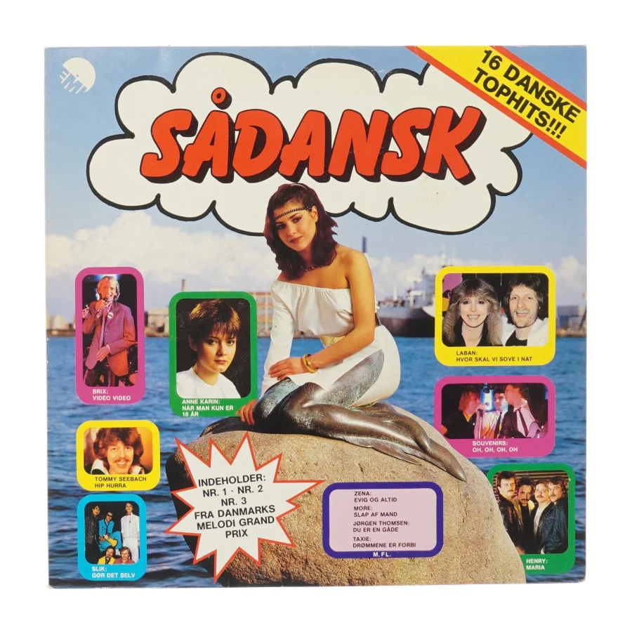 Så dansk LP fra EMI