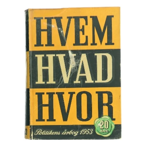 HVEM HVAD HVOR af <Bogredaktionen> (Bog)