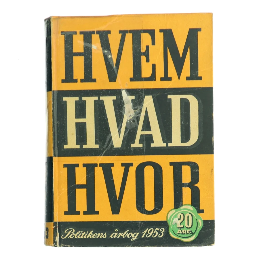 HVEM HVAD HVOR af <Bogredaktionen> (Bog)