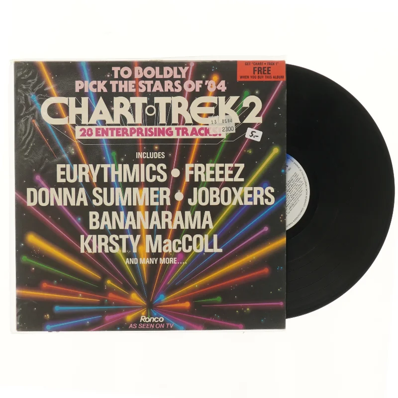 Chart Trek 2 LP fra Ronco
