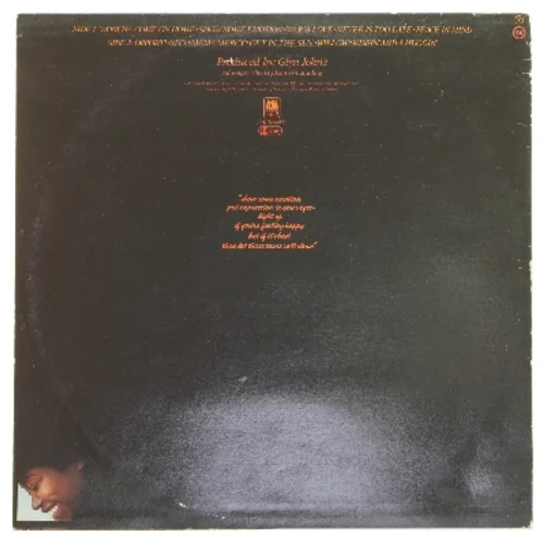 Joan Armatrading vinylplade fra A&M Records