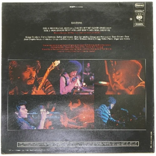 Santana Evil ways LP vinyl album