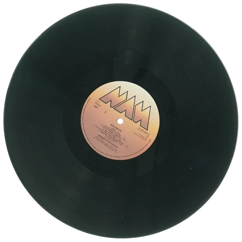 Gilbert O'Sullivan Southpaw vinylplade (str. 31 x 31 cm)