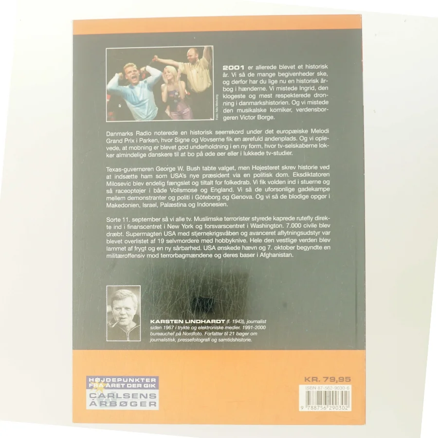 Billeder: 2001 (60. årgang). Året fortalt i billeder: 2001. af Karsten Lindhardt (Bog)