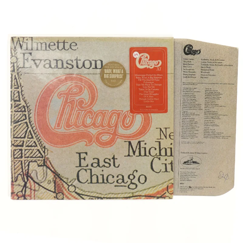 Chicago XI LP album fra Chicago