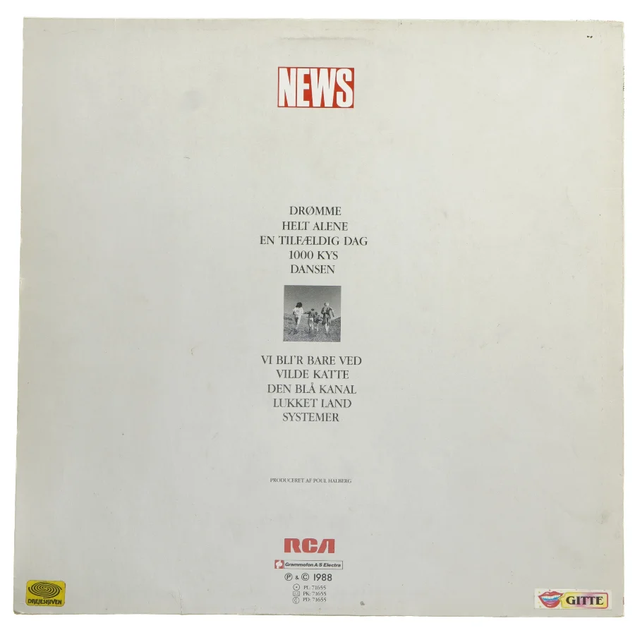 News Den Blå Kanal vinyl LP fra RCA