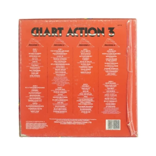 Chart Action 3 Vinylplader (str. 31 x 31 cm)