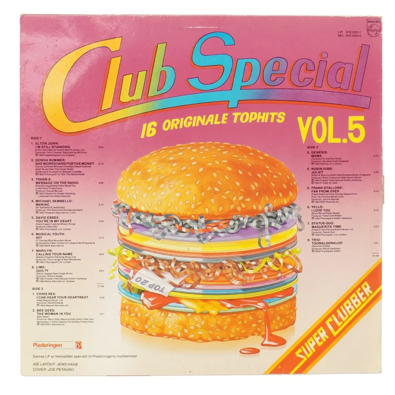 Club Special Vol.5 LP fra Philips