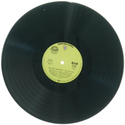 The Everly Brothers - Bye Bye Love vinylplade fra Warner Bros. (str. 31 x 31 cm)