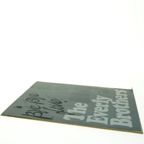 The Everly Brothers - Bye Bye Love vinylplade fra Warner Bros. (str. 31 x 31 cm)