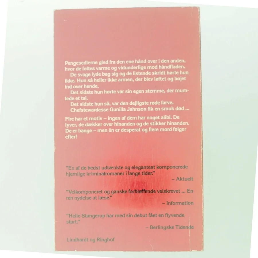 Gravskrift for Rødhætte af Helle Stangerup (Bog)