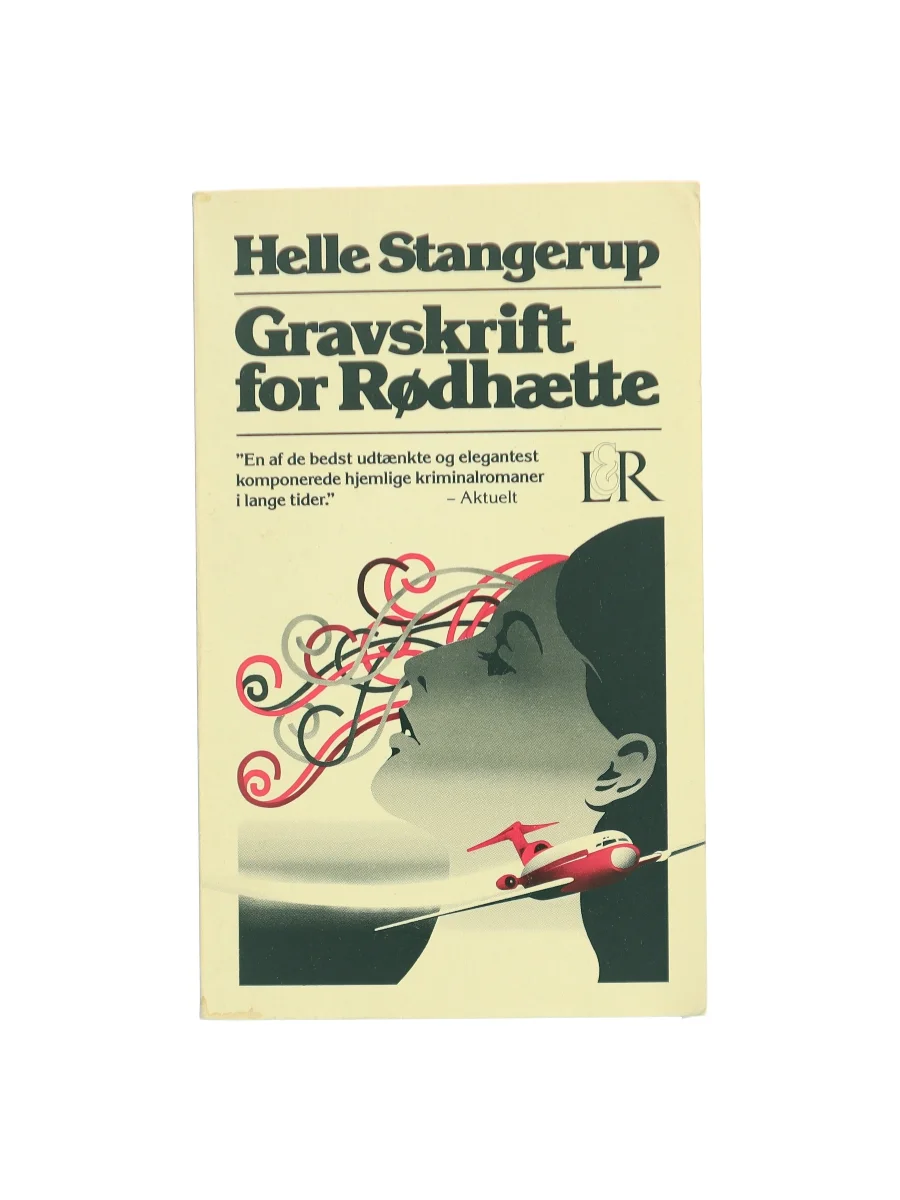 Forsiden af Gravskrift for Rødhætte af Helle Stangerup