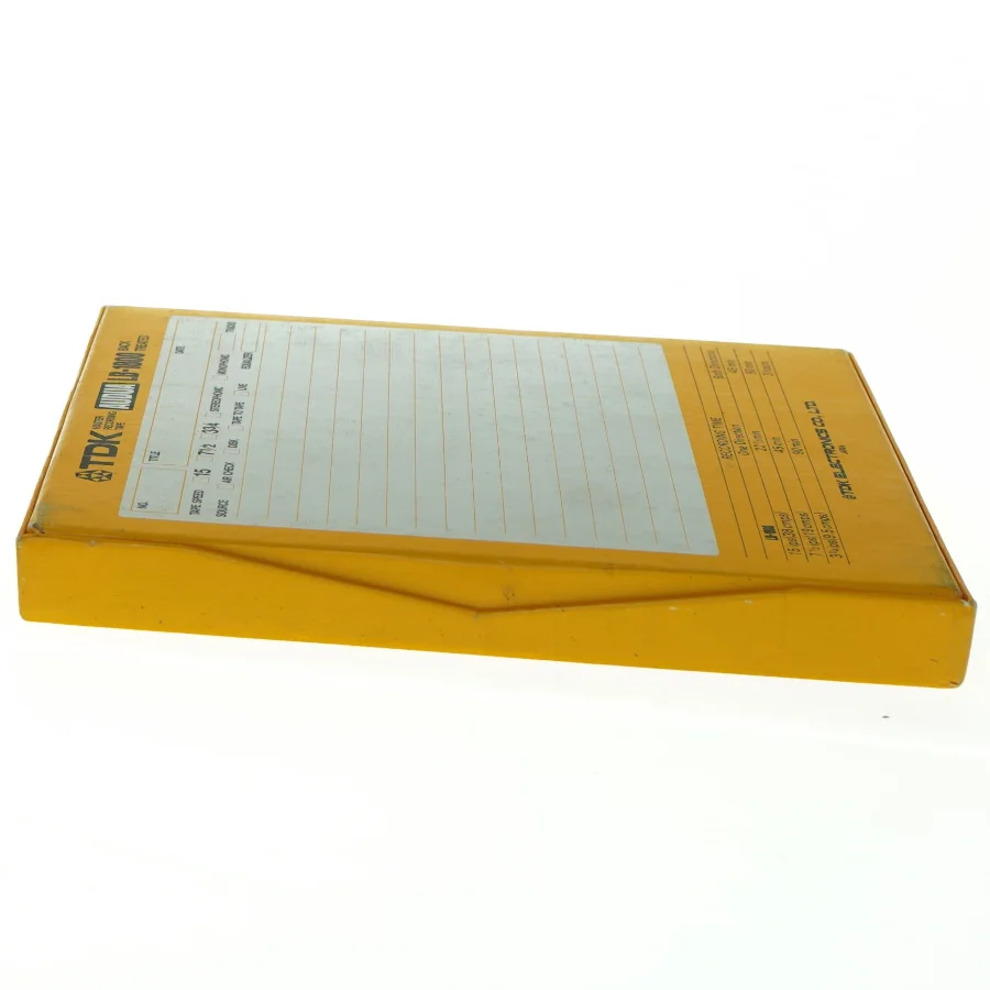 TDK AUDUA LB-1800 Master Recording Tape (str. 28x28x 2 cm)