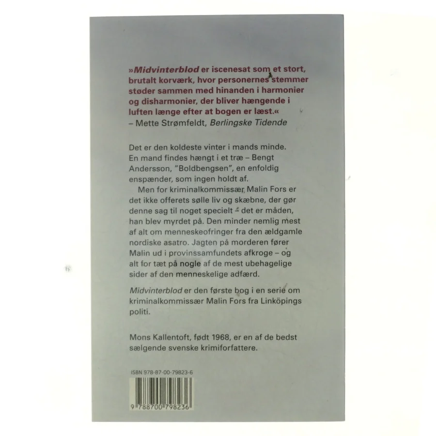 Midvinterblod af Mons Kallentoft