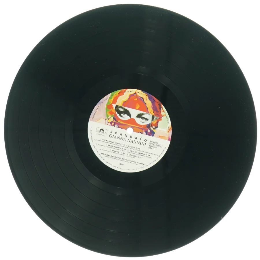 Gianna Nannini - Scandalo Vinylplade (str. 31 x 31 cm)