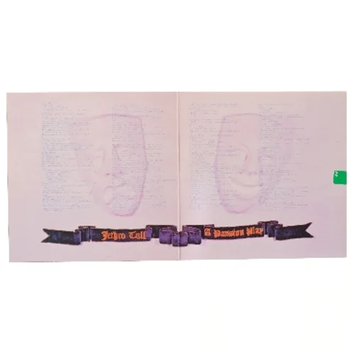 Jethro Tull album - A Passion Play fra Chrysalis