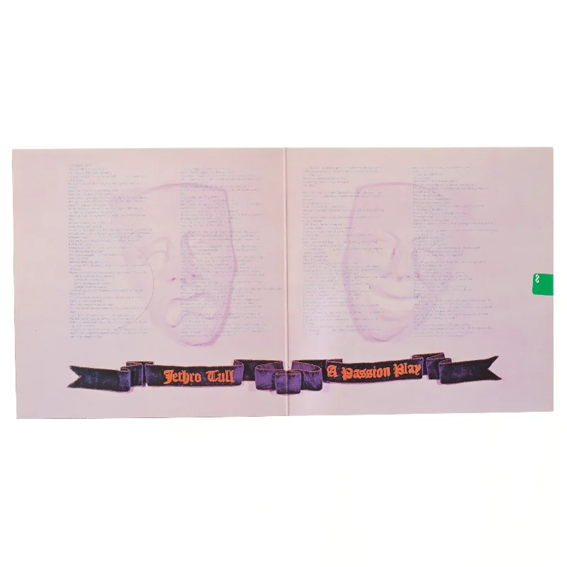 Jethro Tull album - A Passion Play fra Chrysalis