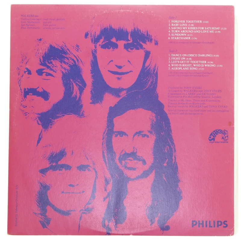 Forever Together album af Walkers fra Philips
