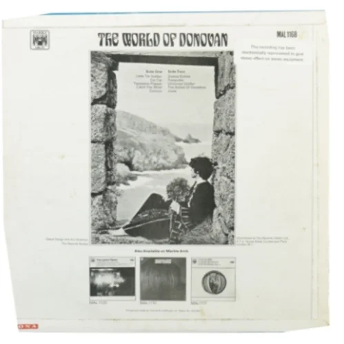 The World of Donovan (LP) fra Marble Arch (str. 30 cm)