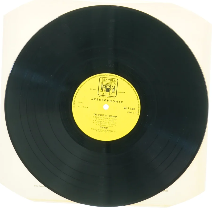 The World of Donovan (LP) fra Marble Arch (str. 30 cm)