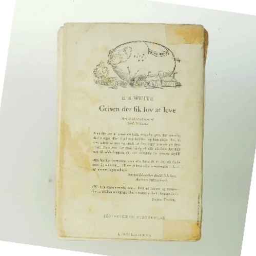 Grisen der fik lov at leve af E.B. White (Bog)