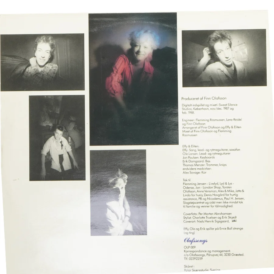 Effy & Eliten - Ingen Vej Tilbage LP