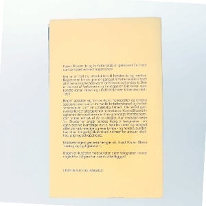 Karen Blixen af Ole Wivel (Bog)