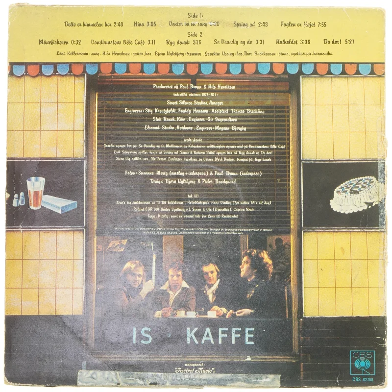 Lone Kellermann & Rockbandet vinylplade