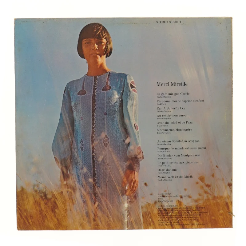 Merci Mireille album fra Ariola