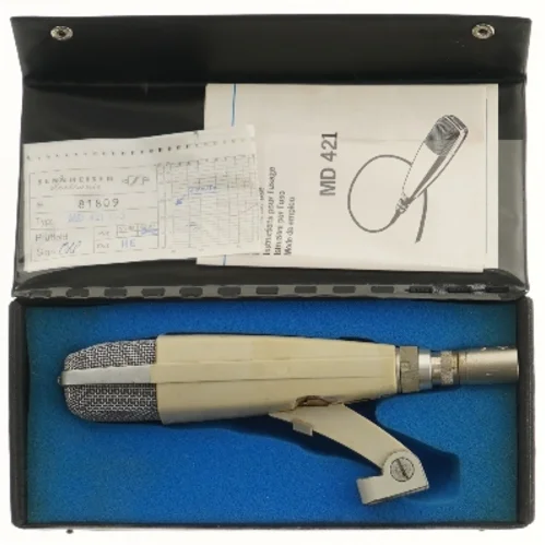 Sennheiser MD 421 Retro mikrofon fra Sennheiser (str. 24 cm)