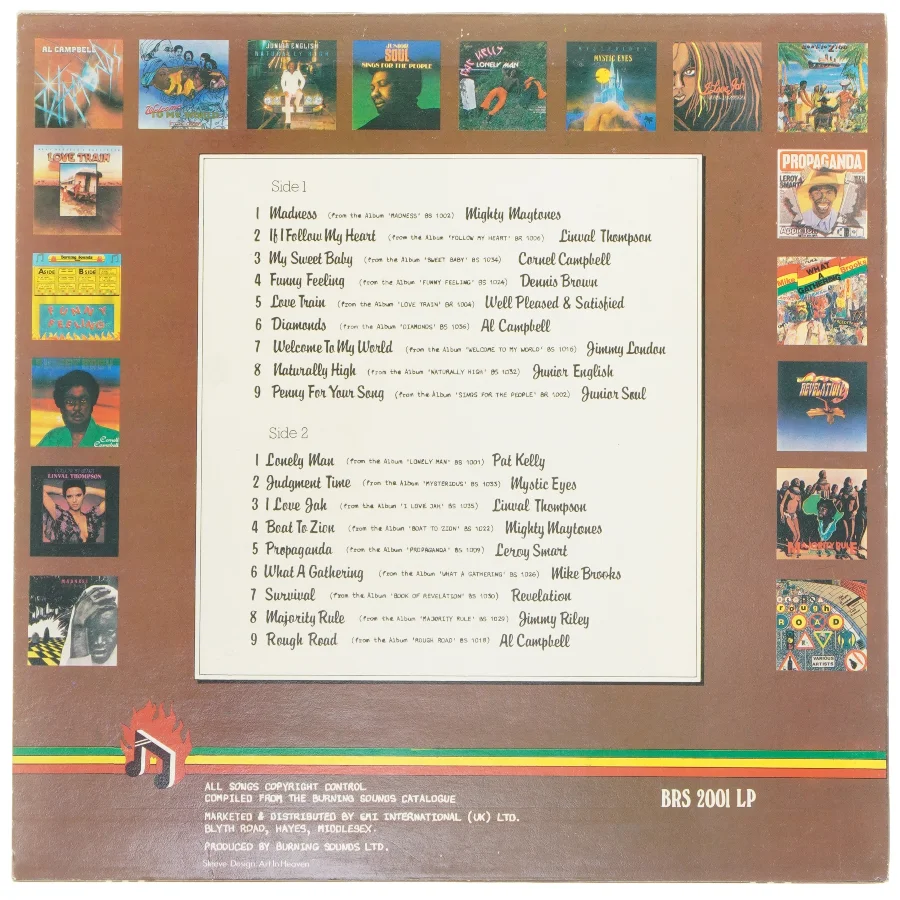 Burning Sampler LP
